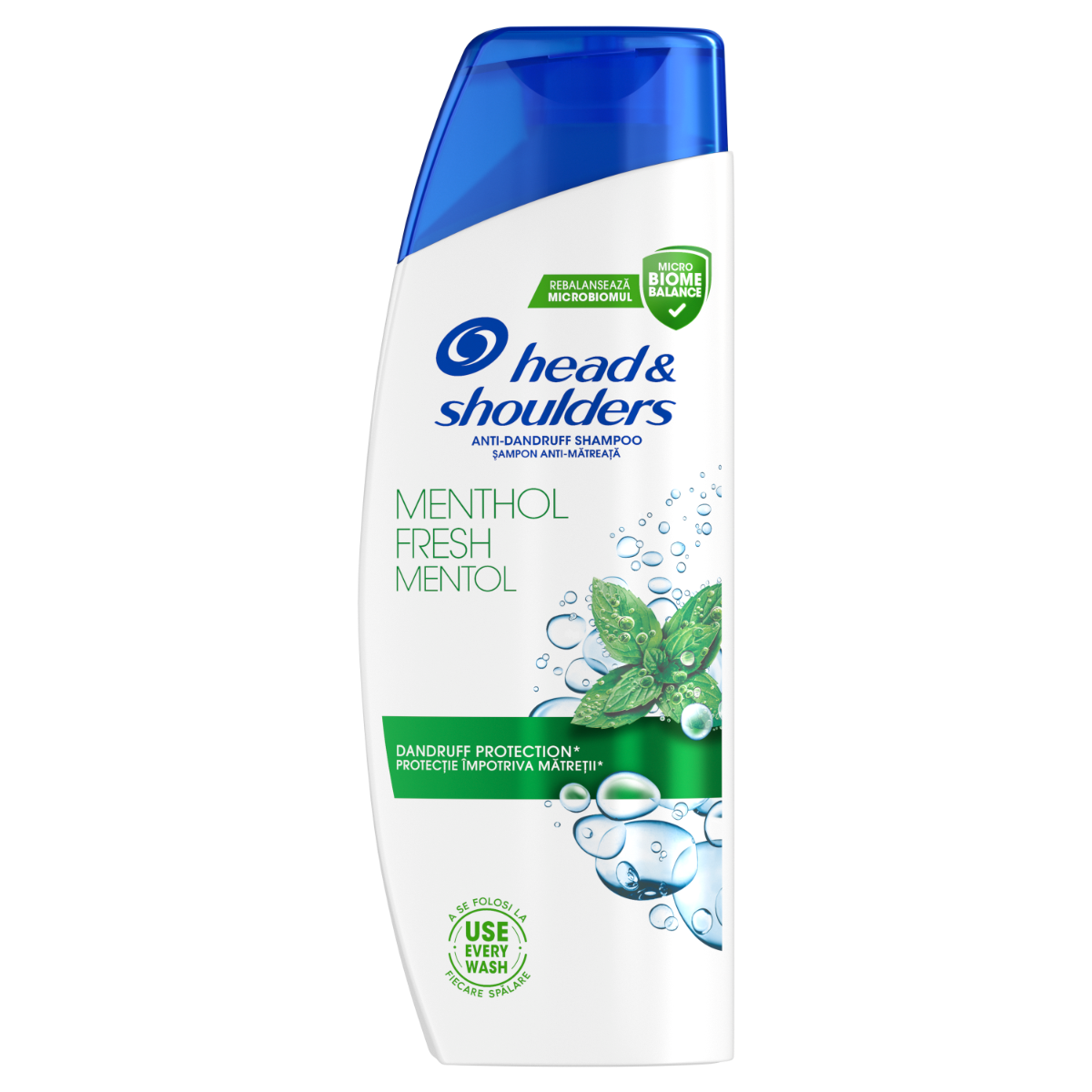 Sampon pentru orice tip de par anti-matreata Menthol Fresh, 250ml, Head & Shoulders