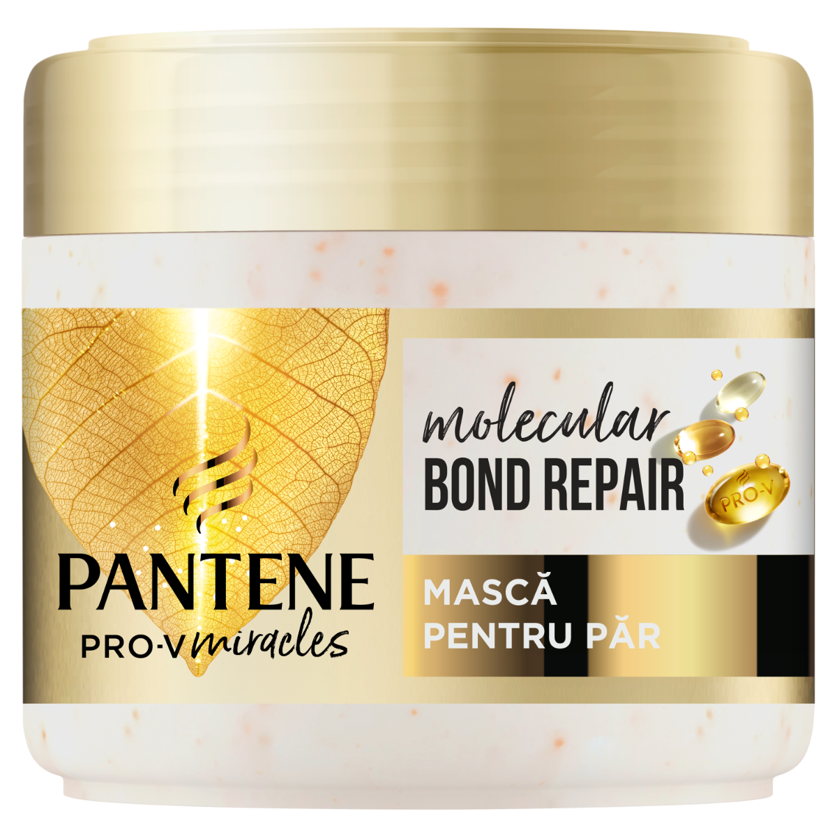 Masca pentru par cu biotina Pro-V Miracles Molecular Bond Repair, 300ml, Pantene