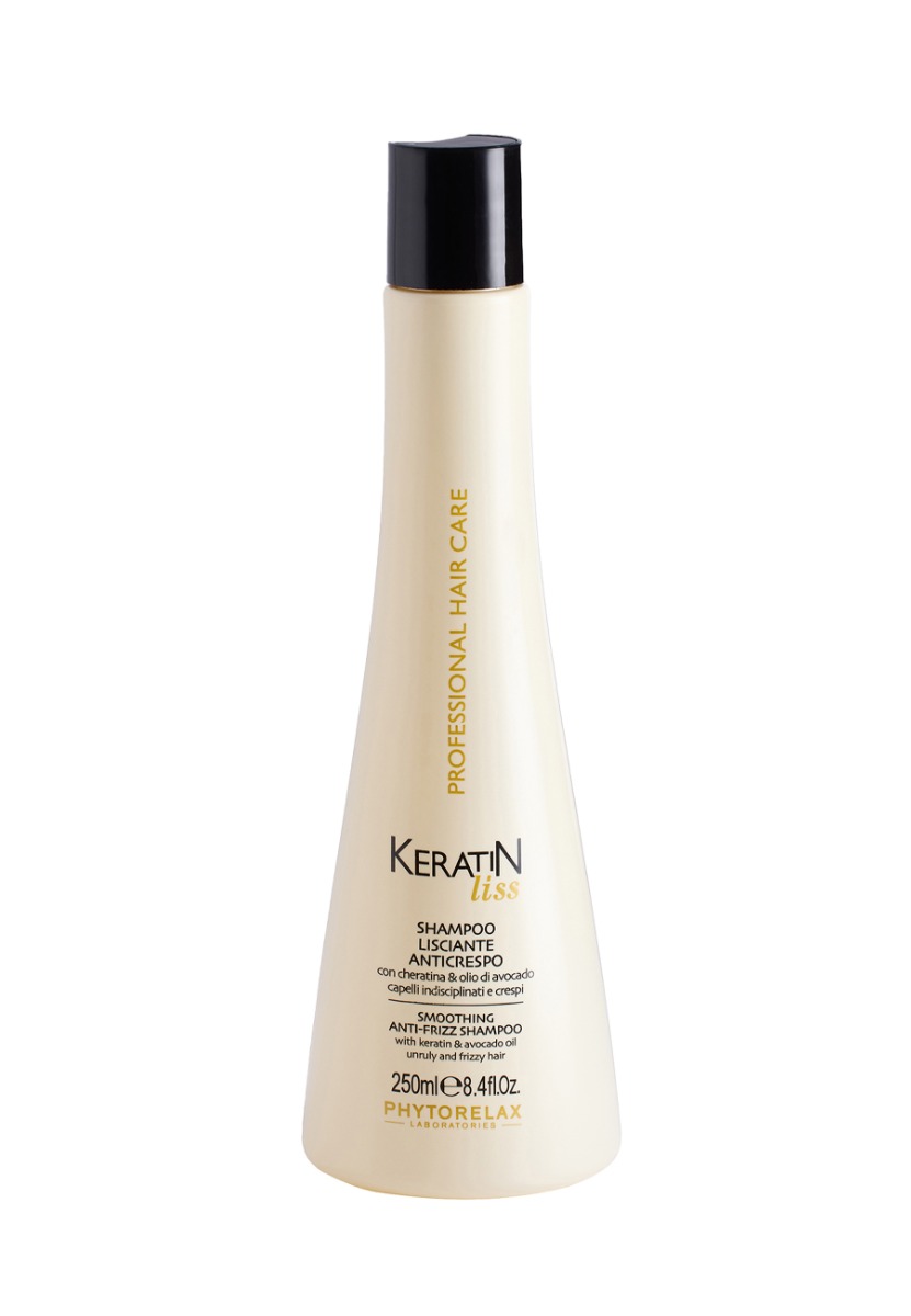Sampon anti-frizz cu keratina liss, 250ml, Phytorelax