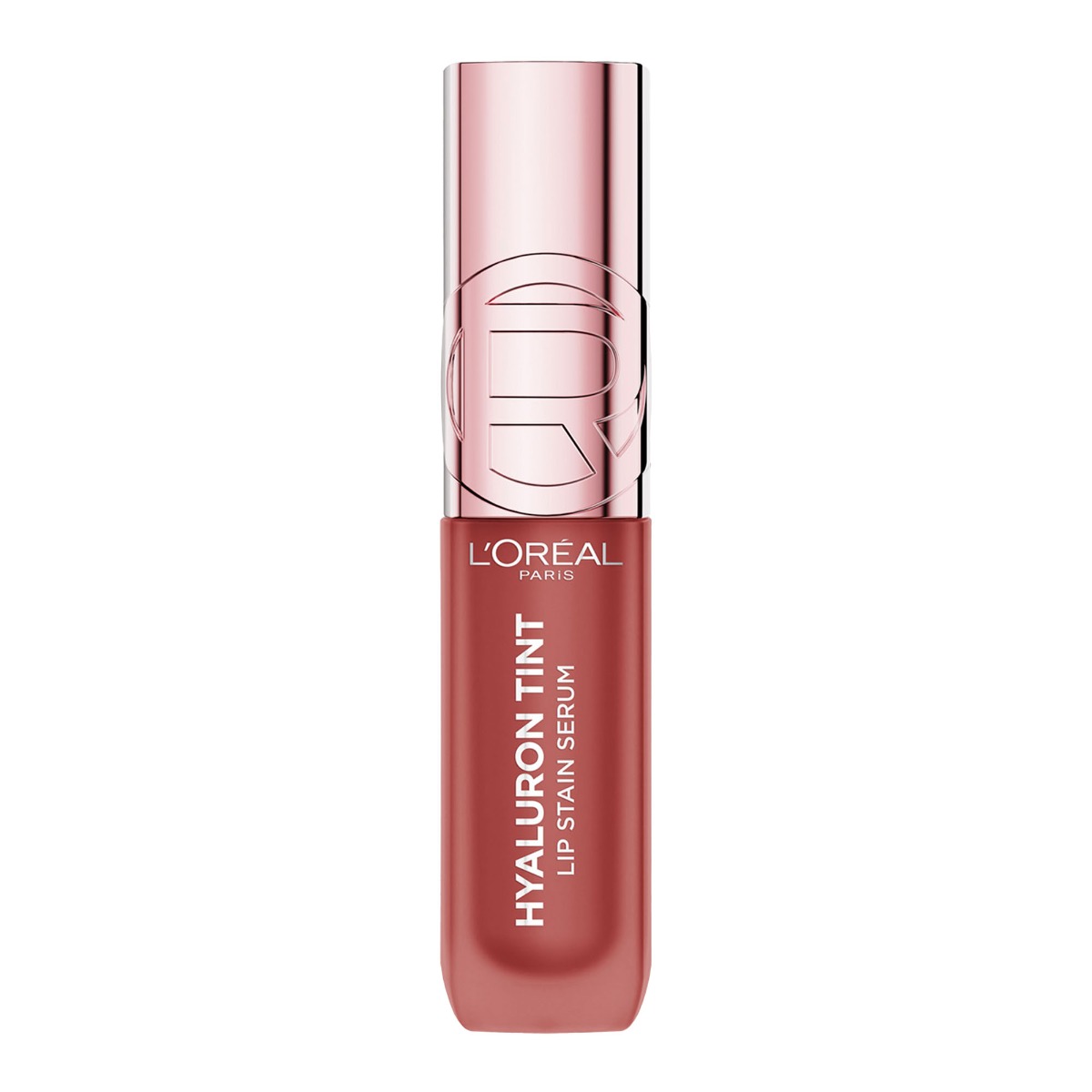 Luciu de buze hidratant Hyaluron Tint Lip Stain Serum Nr. 640 Tea Time Medium, 5ml, L'oreal Paris