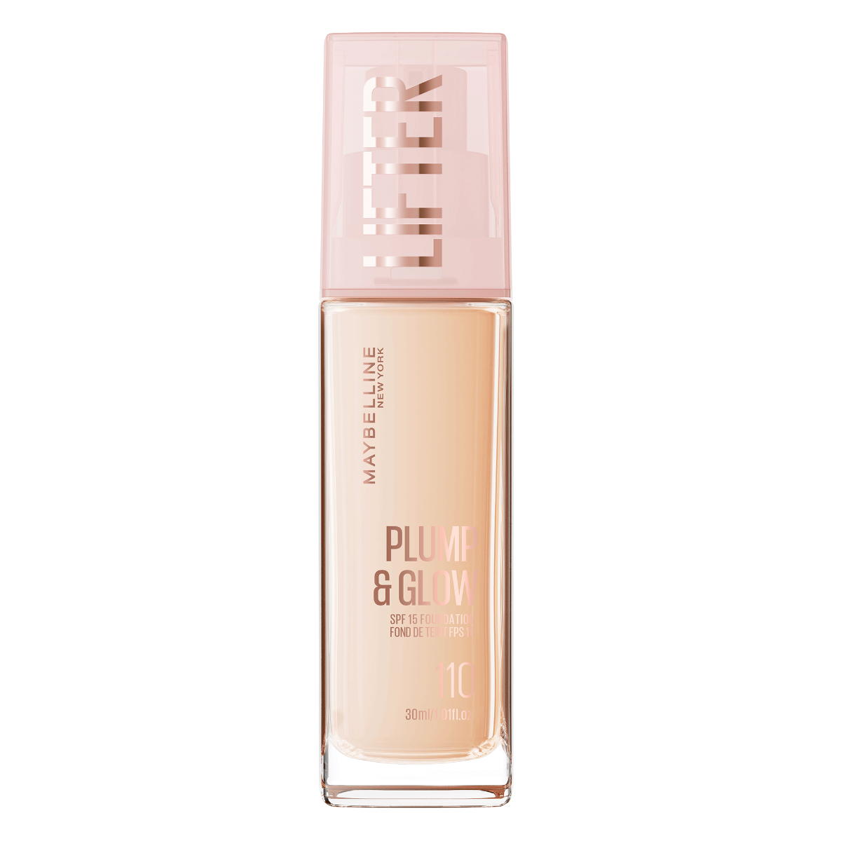 Fond de ten Lifter Plump & Glow Nr. 110, 30ml, Maybelline