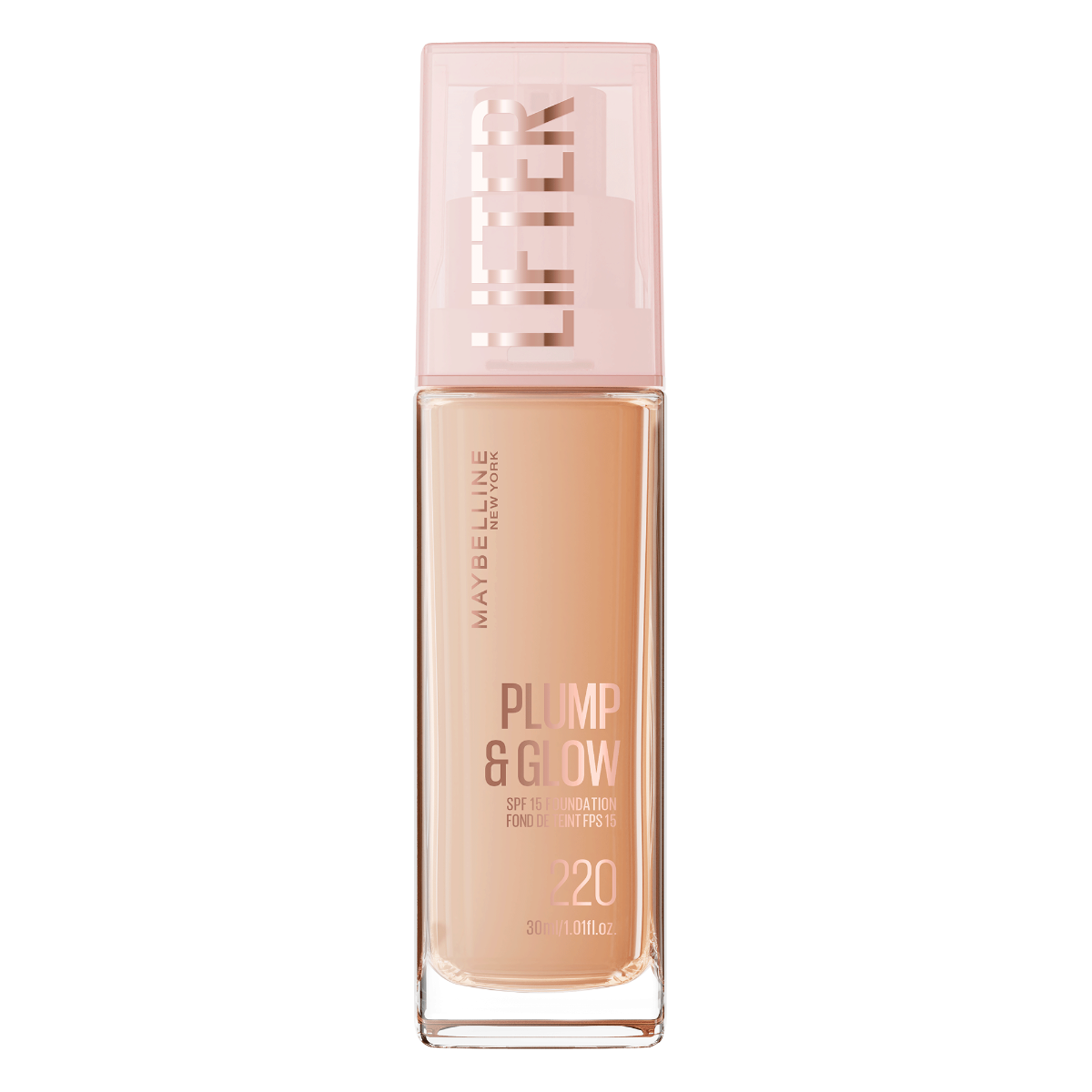 Fond de ten Lifter Plump & Glow Nr. 220, 30ml, Maybelline