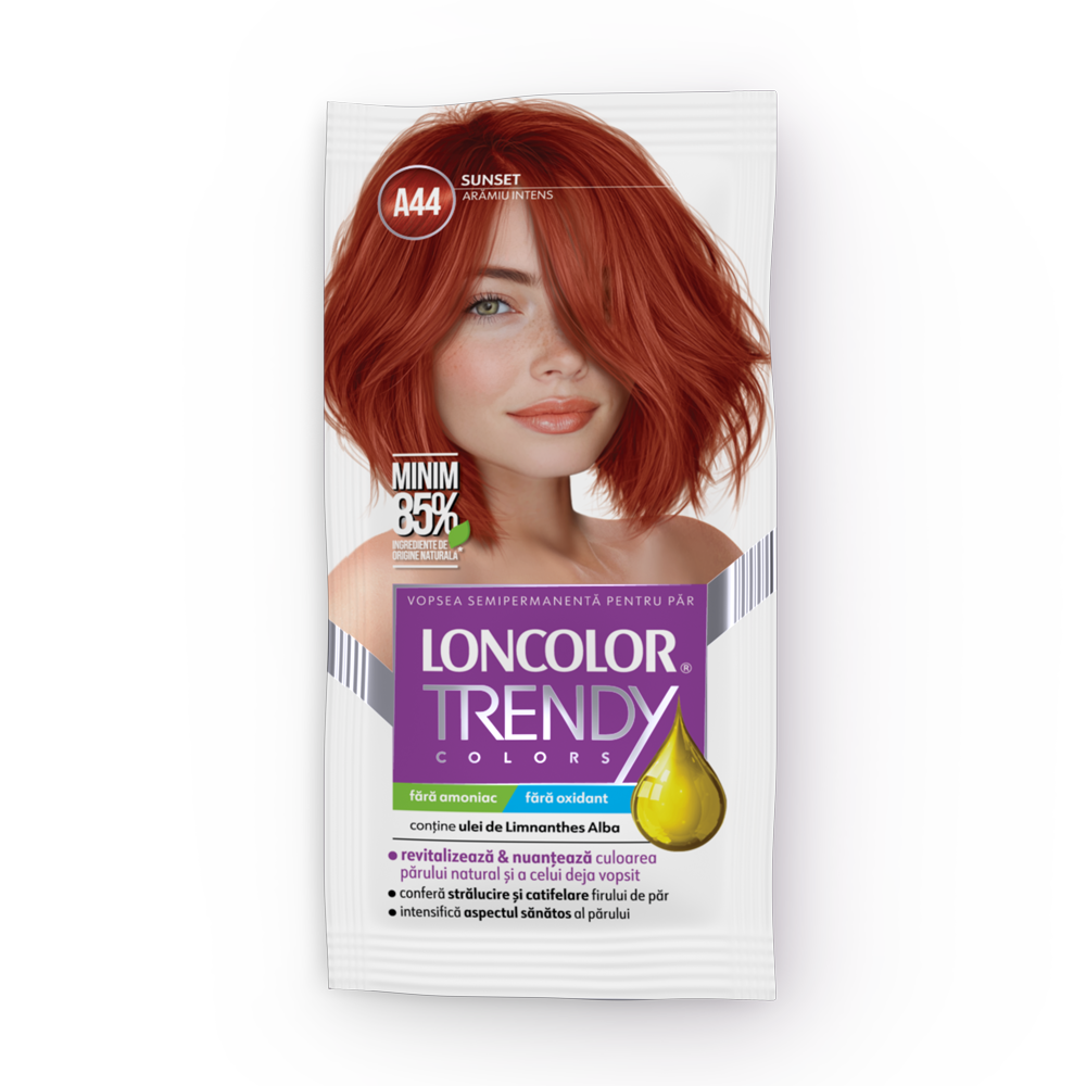 Vopsea de par semi-permanenta Trendy Colors A44, 50ml, Loncolor