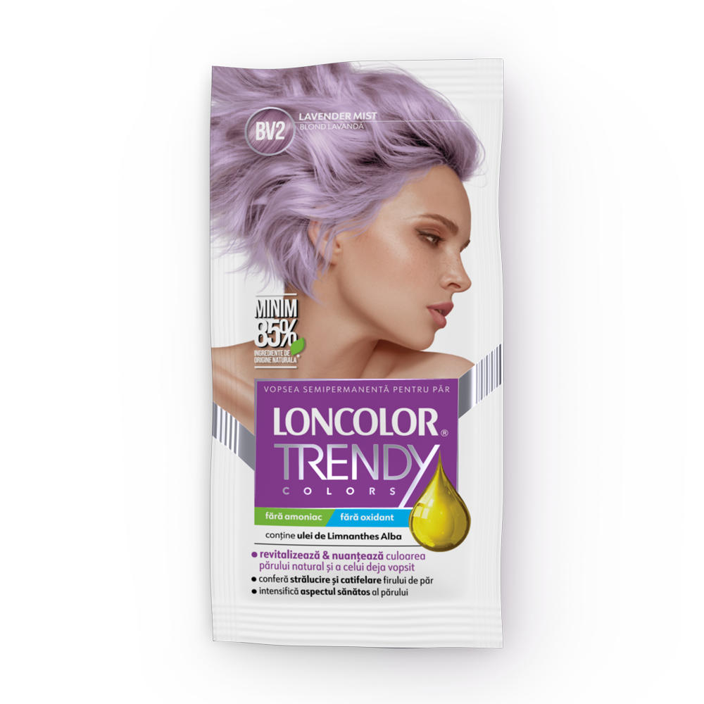 Vopsea de par semi-permanenta Trendy Colors BV2, 50ml, Loncolor