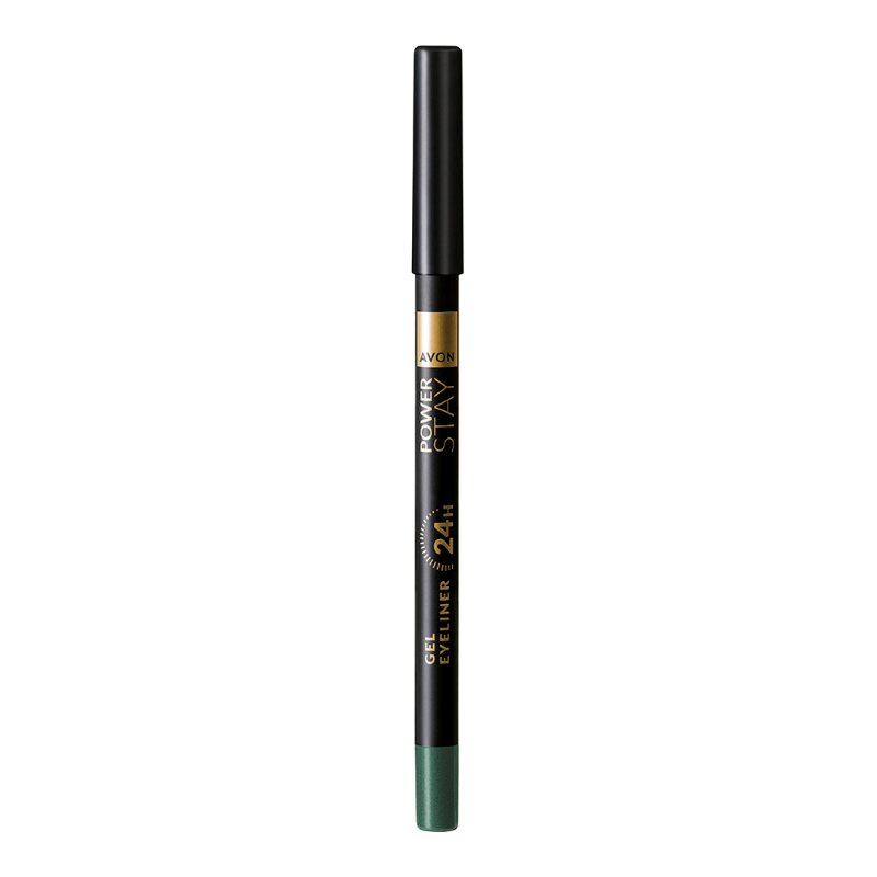 Creion gel pentru contur ochi Power Stay 24h Going Green, 1.2g, Avon