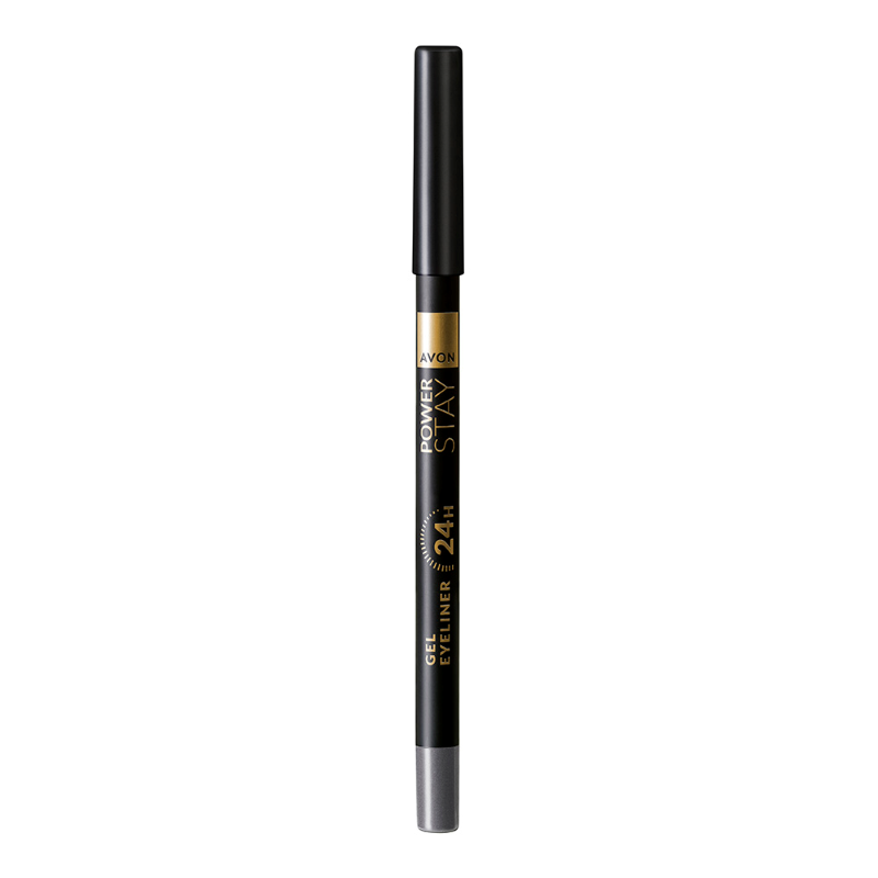 Creion gel pentru contur ochi Power Stay 24h Steel, 1.2g, Avon