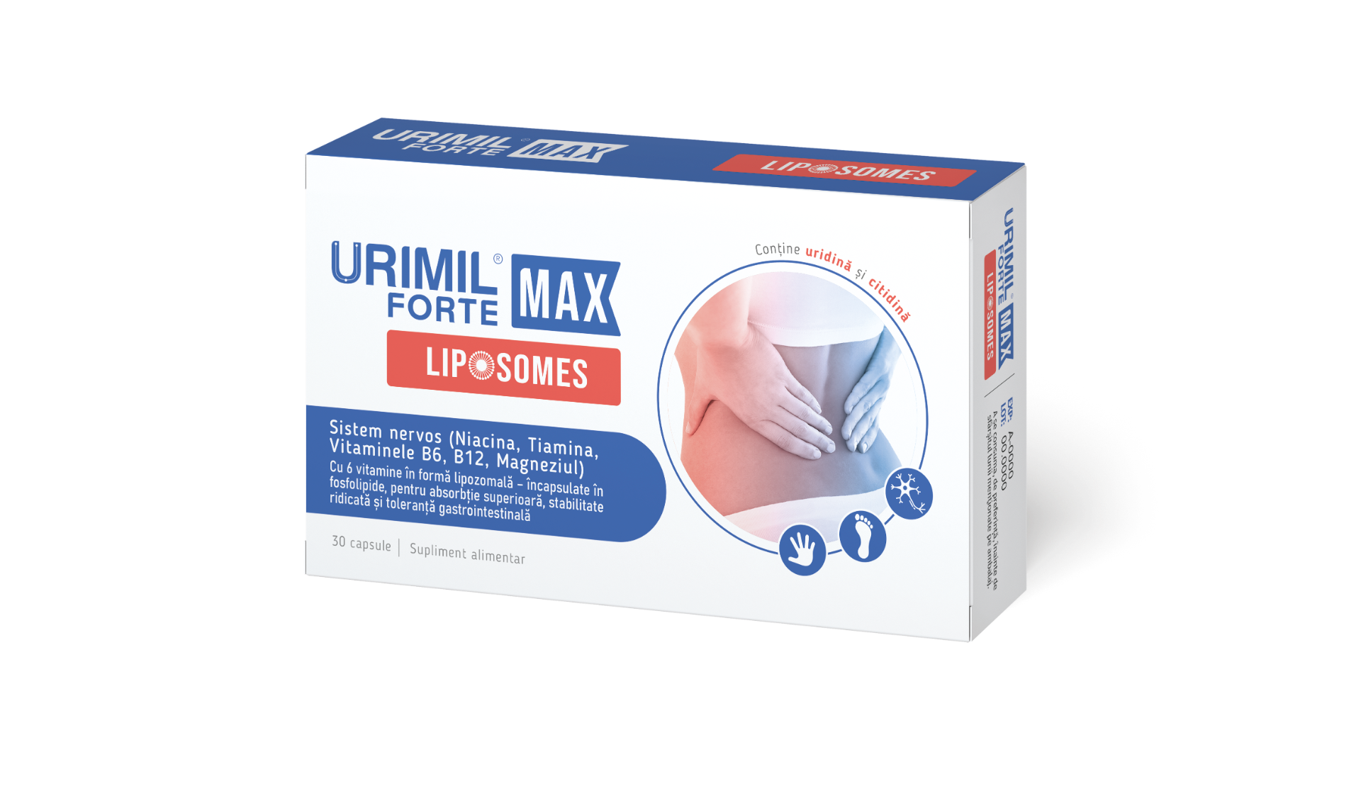 Urimil Forte Max Liposomes, 30 capsule, NaturPharma
