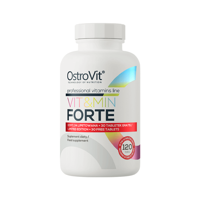 Vitamine & Minerale Forte, 120 tablete, OstroVit