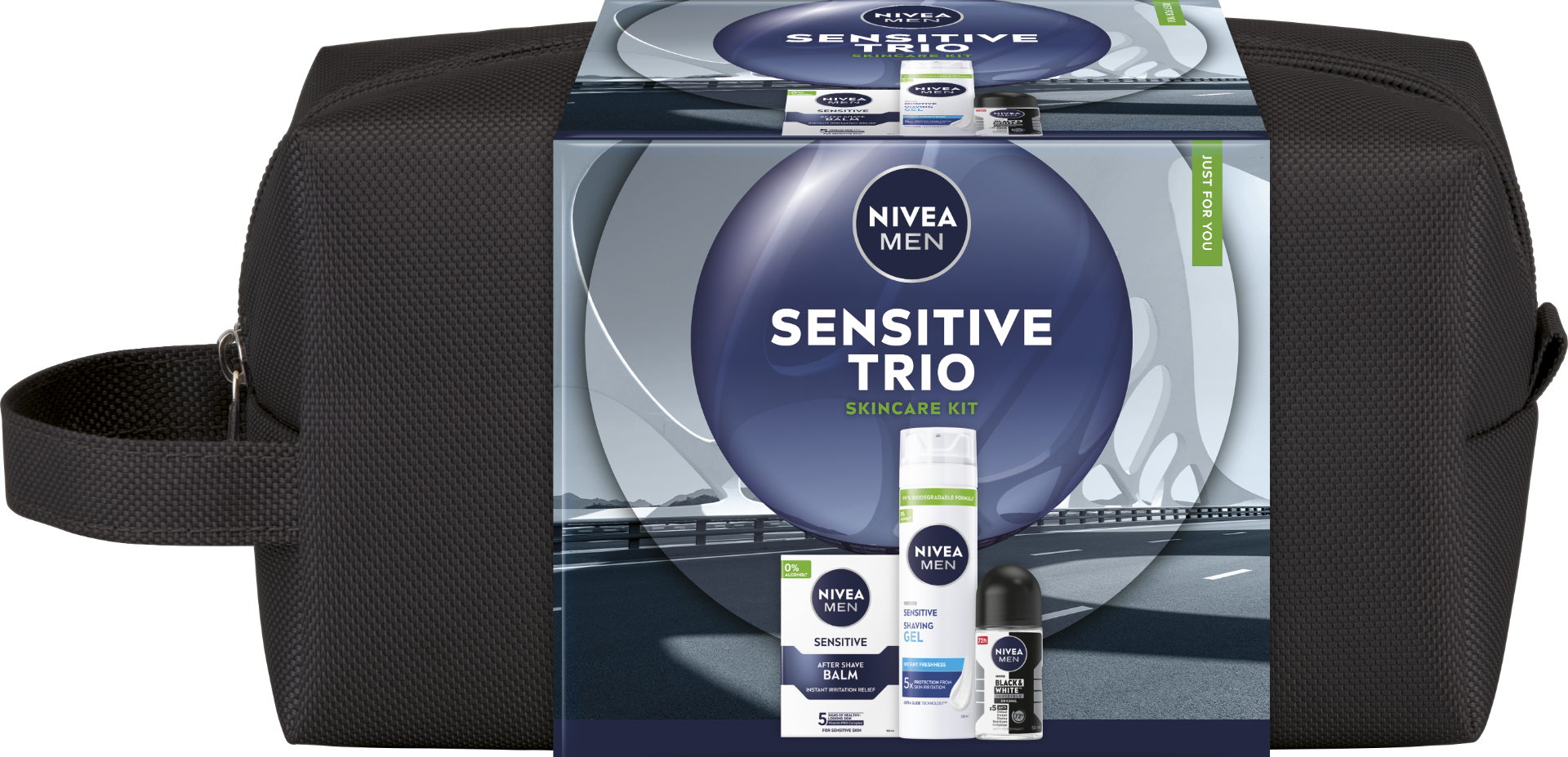 Set cadou Men Sensitive Care, 1 bucata, Nivea