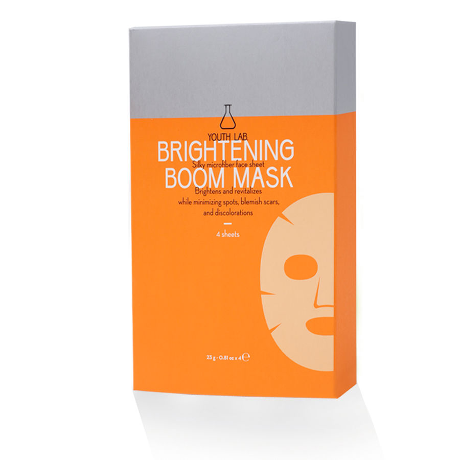 Set masti pentru luminozitate Brightening Boom, 4 x 23g, Youth Lab