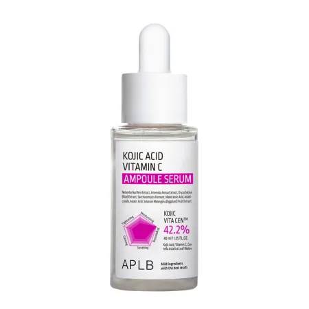 Ser Kojic Acid Vitamina C Ampoule, 40ml, APLB