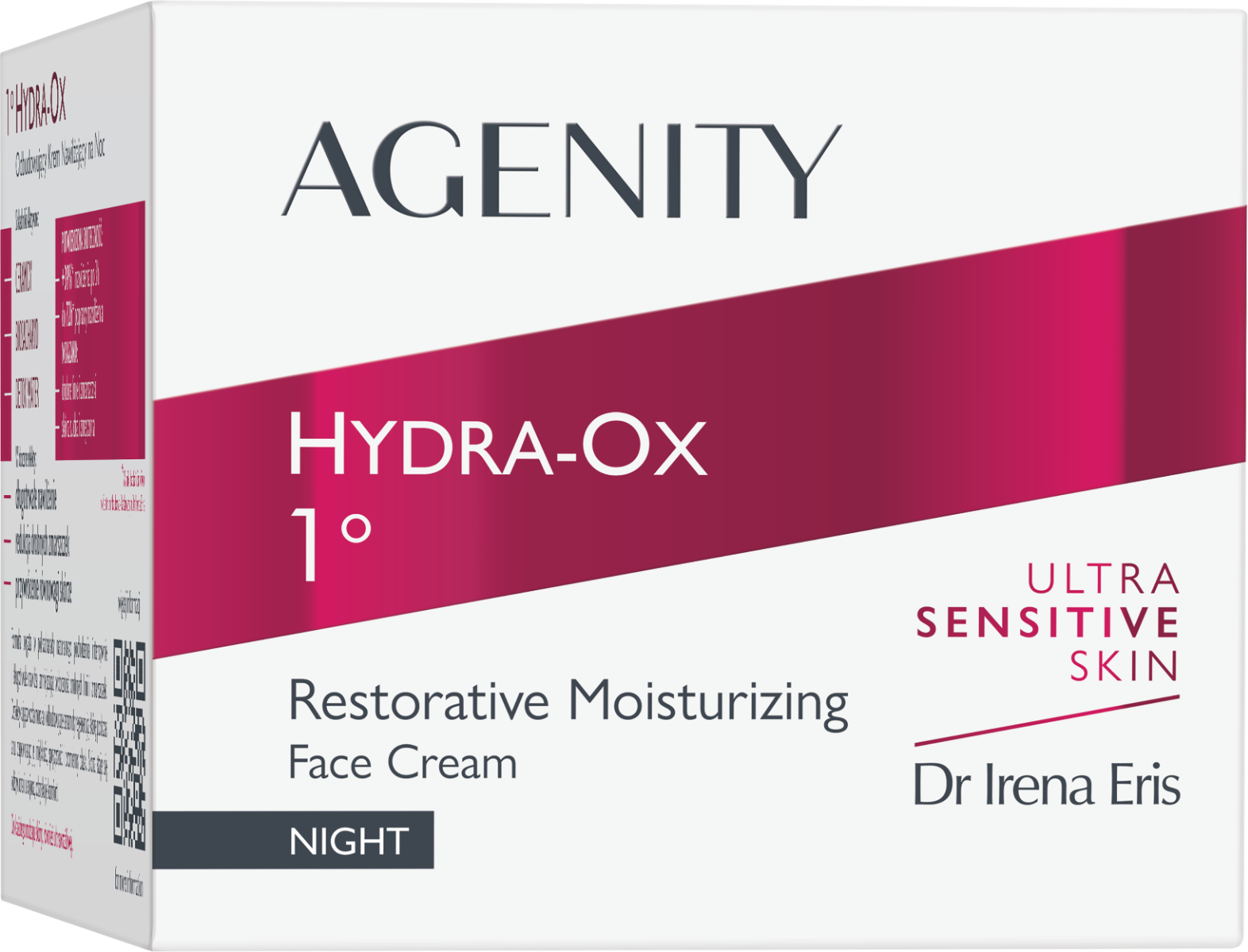 Crema de noapte hidratanta reparatoare Hydra-Ox 1, 50ml, Agenity