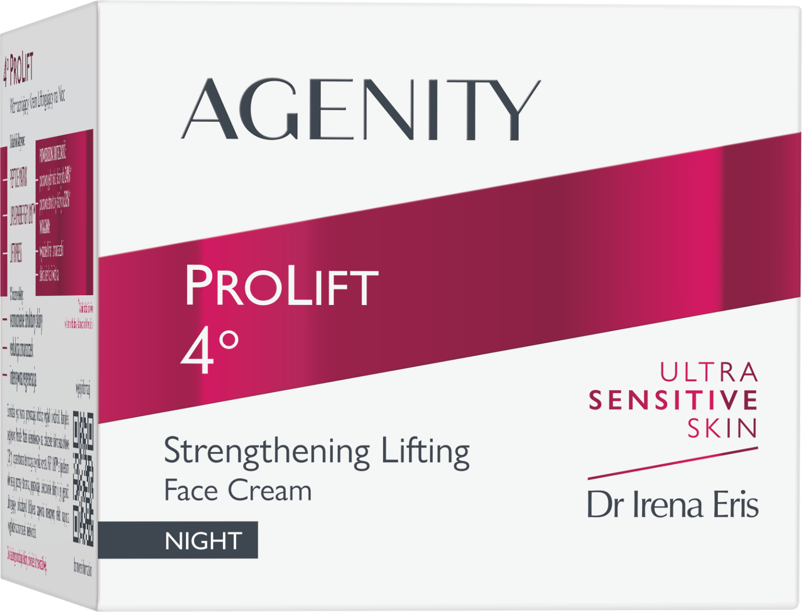 Crema de noapte pentru fermitate cu efect de lifting ProLift 4, 50ml, Agenity
