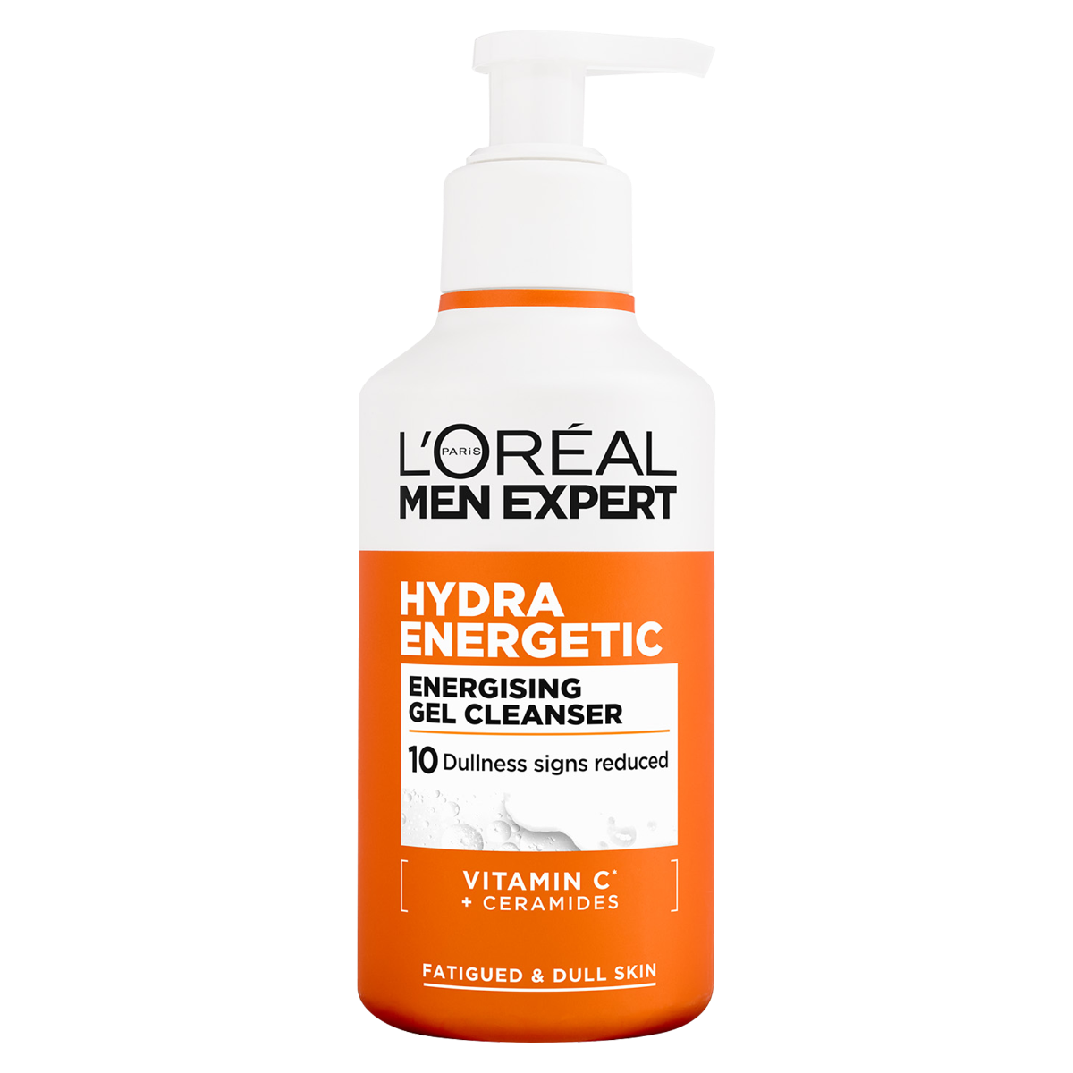 Gel de curatare Hydra Energetic cu vitamina C si ceramide, 260ml, L'oreal Men Expert