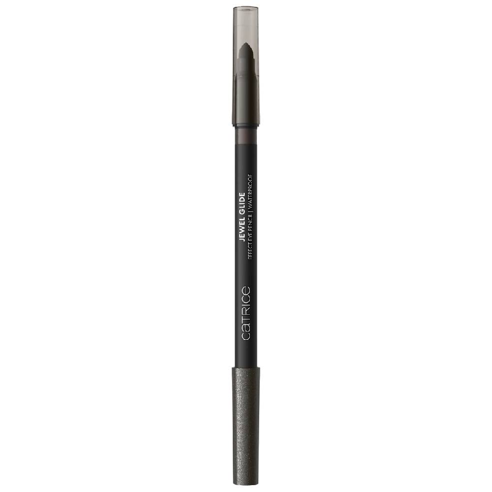 Creion de ochi waterproof 010 Black Diamond Jewel Glide Effect, 1.5g, Catrice