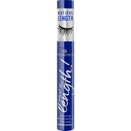 Mascara rezistenta la apa cu efect de alungire What the Length!, 10ml, Essence