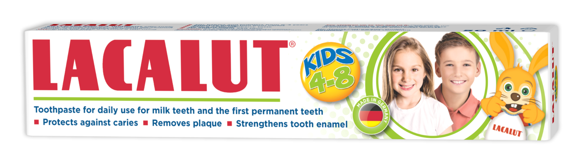 Pasta de dinti Kinder Kids 4-8 ani, 50ml, Lacalut