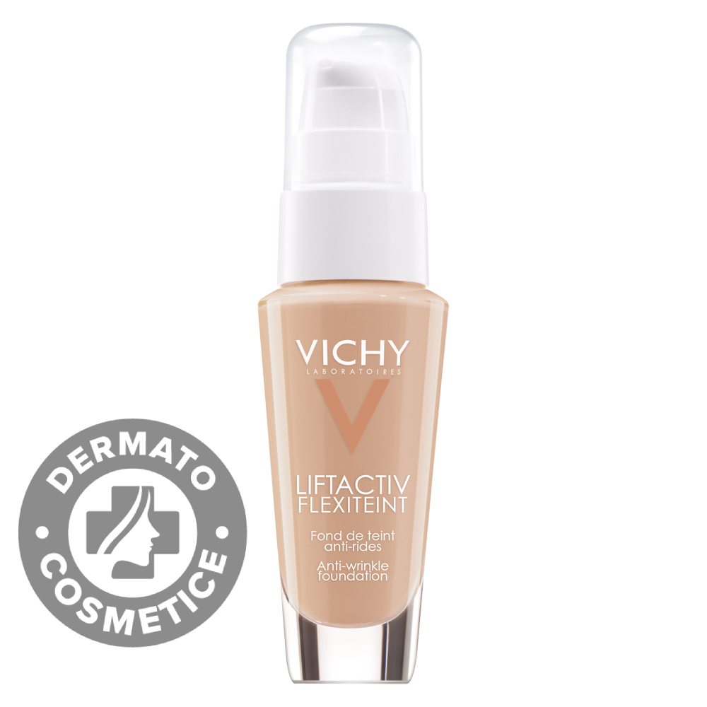 Fond de ten antirid Liftactiv FlexiTeint 25 Nude, 30ml, Vichy