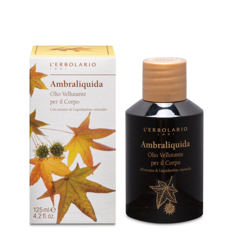 L'Erbolario Ulei de corp Ambraliquida, 125ml