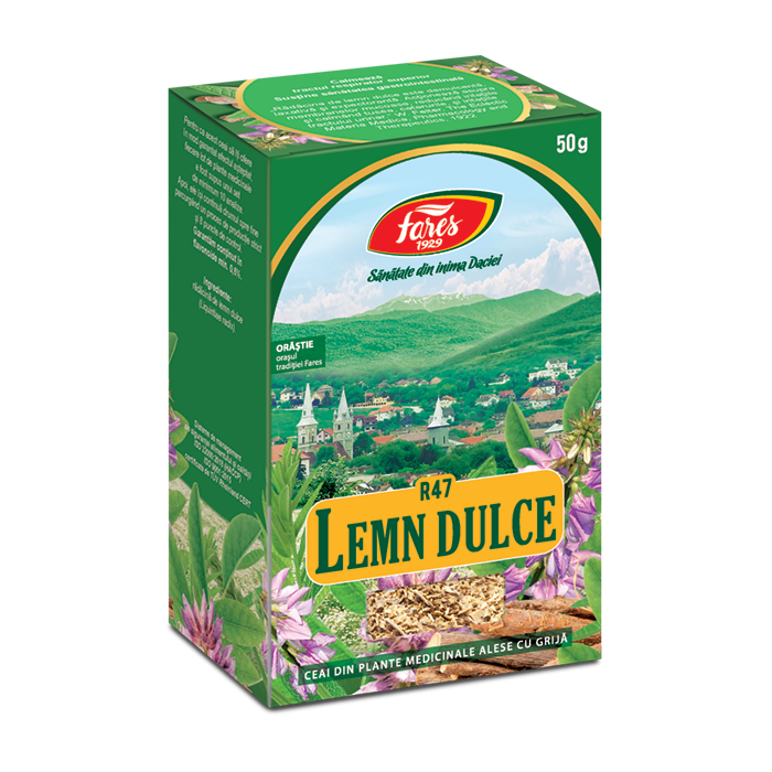 Ceai radacina de Lemn-dulce R47, 50g, Fares