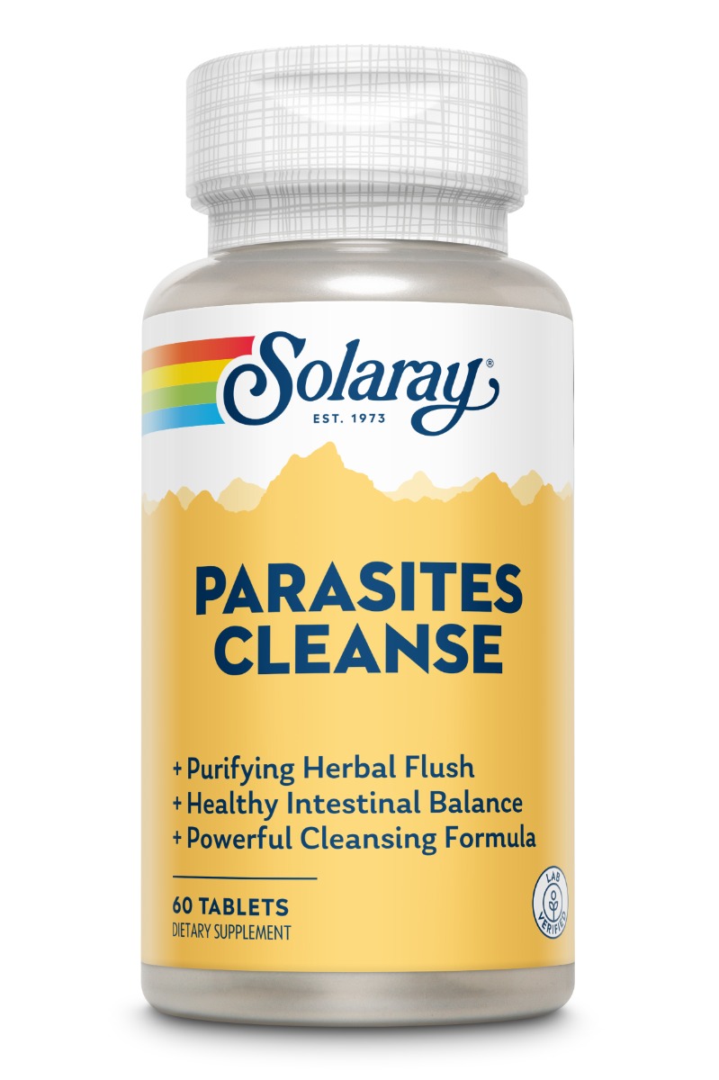 Solaray Parasites Cleanse, 60 tablete, Secom