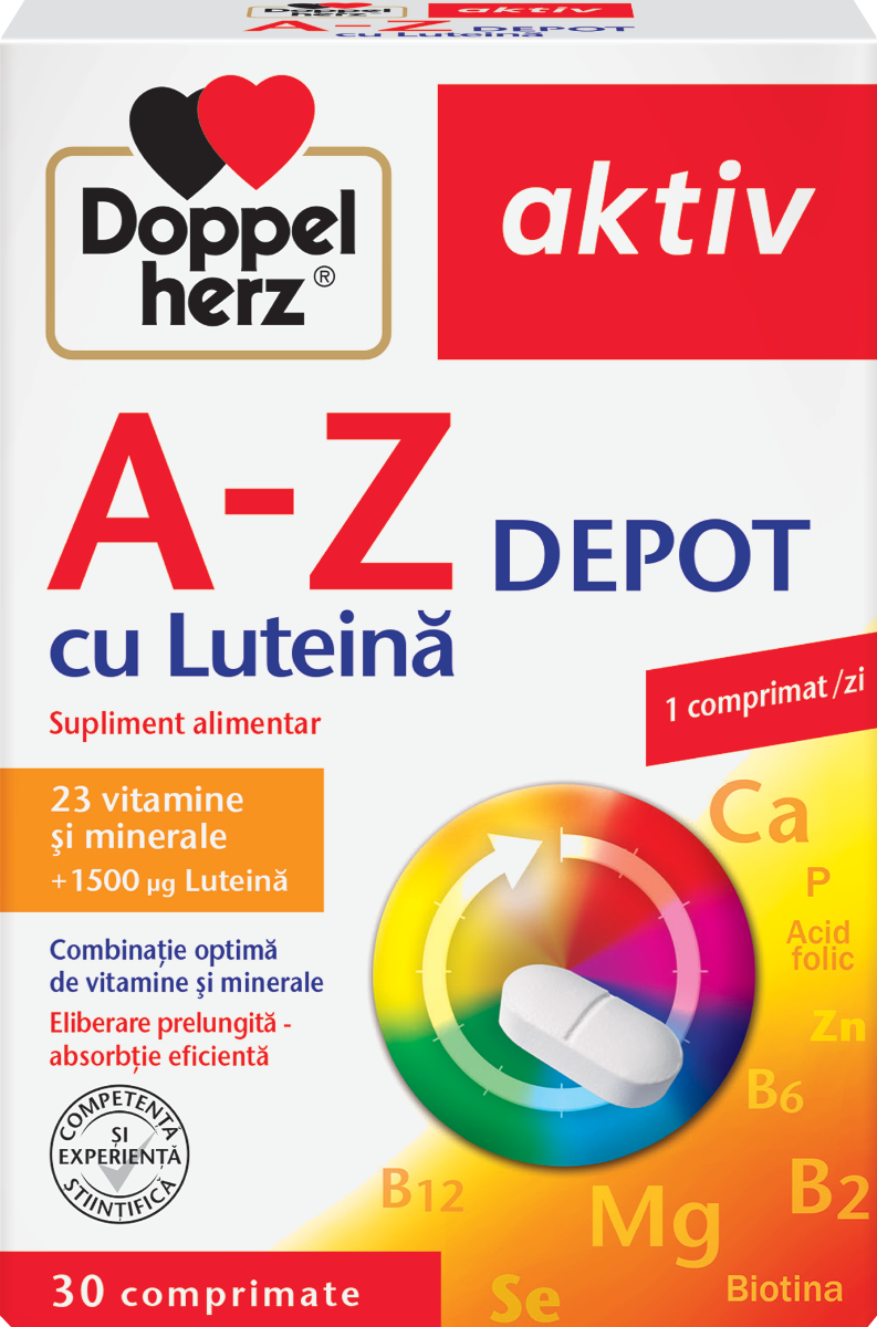 A-Z Depot cu Luteina, 30 comprimate, Doppelherz