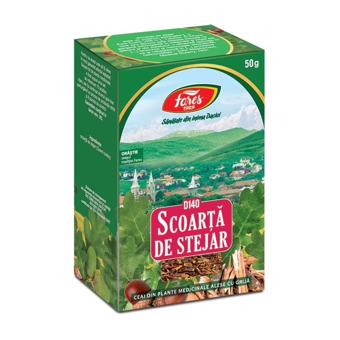 Ceai Stejar scoarta D140, 50g, Fares