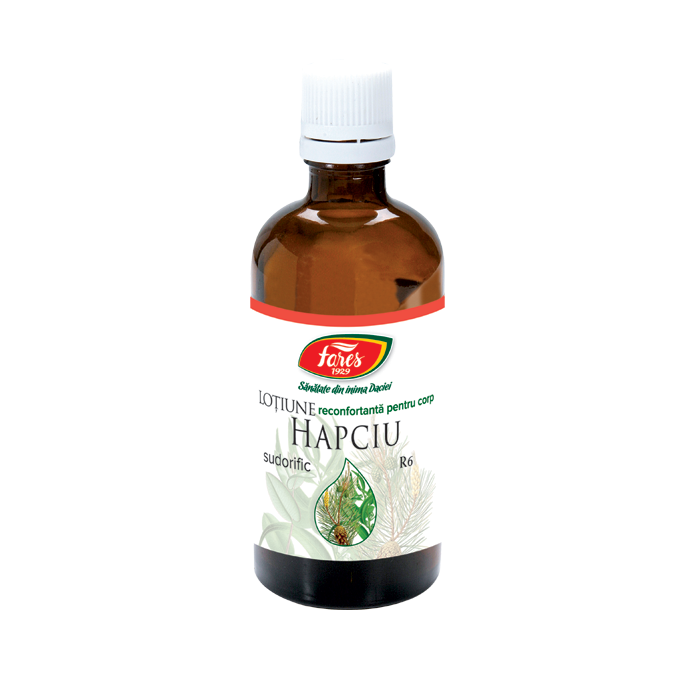 Lotiune Hapciu sudorific, 100ml, Fares