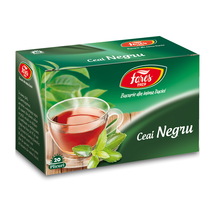 Ceai negru, 20 plicuri, Fares