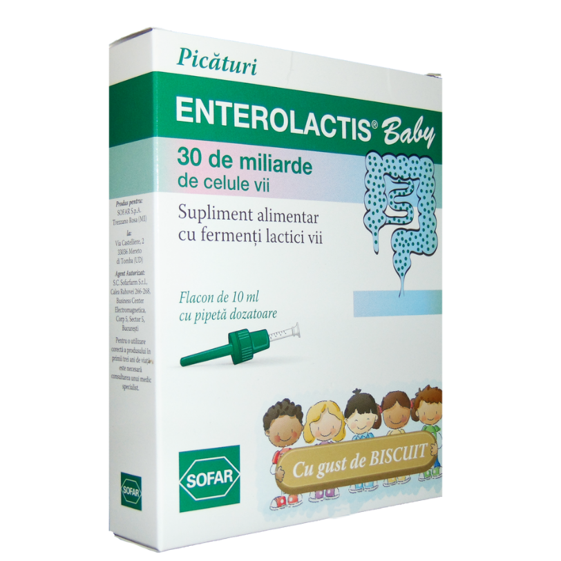 Enterolactis Baby, 10ml, Sofar