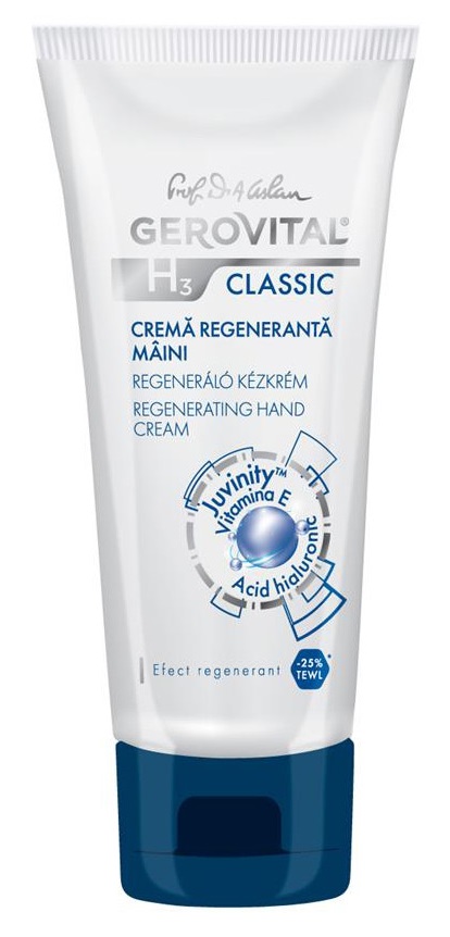 Crema regeneranta pentru maini, 100ml, Gerovital