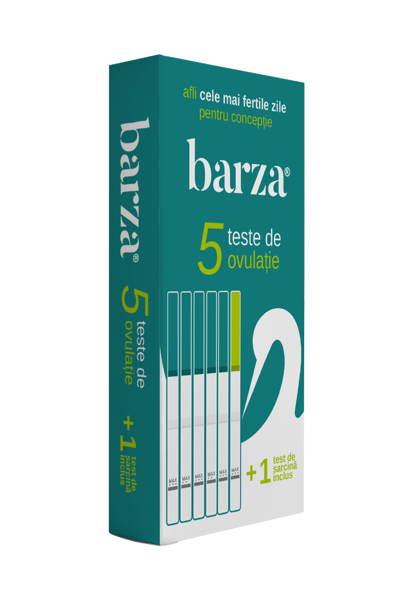 Test de ovulatie, 5 benzi, Barza