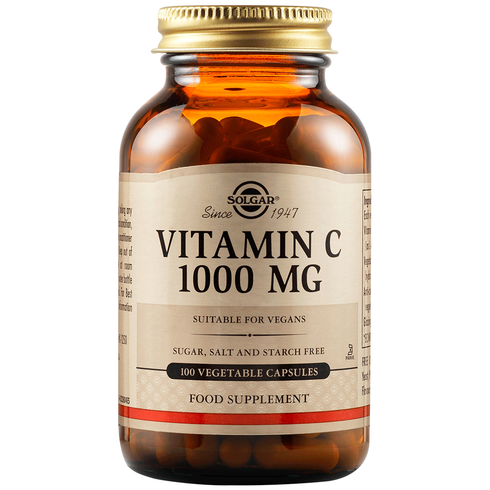 Vitamina C 1000mg, 100 capsule, Solgar