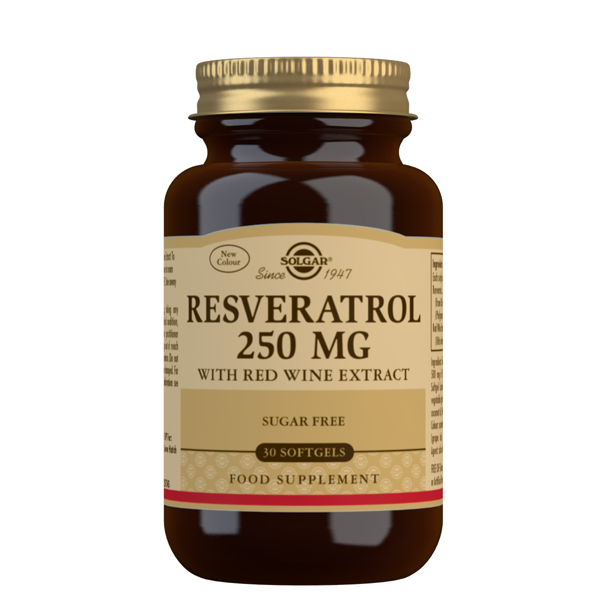 Resveratrol 250mg, 30 capsule, Solgar