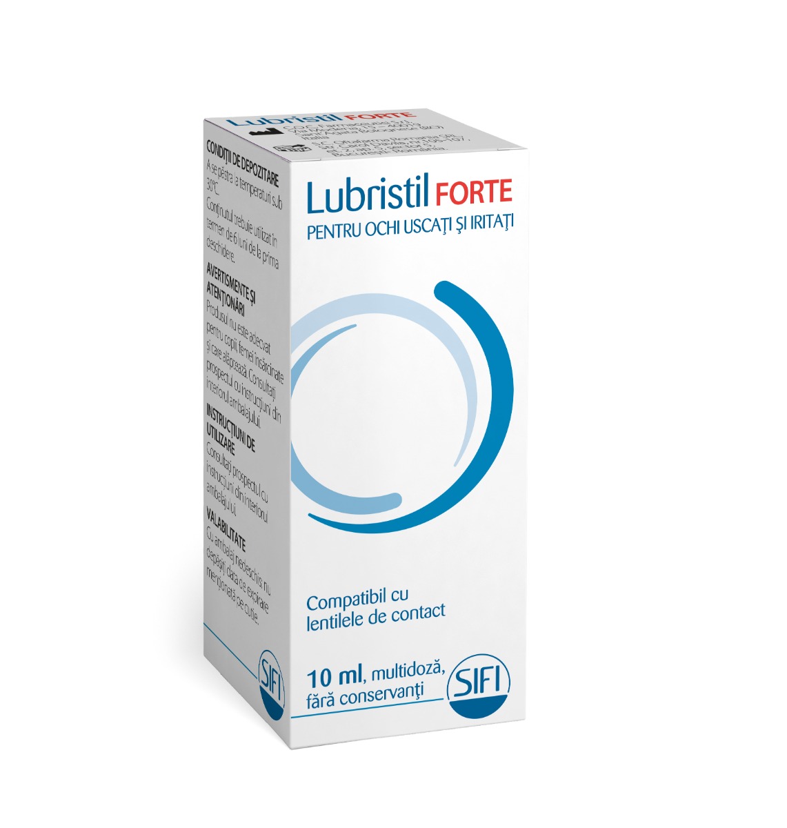 Lubristil Forte Picaturi oftalmice, 10ml, SIFI