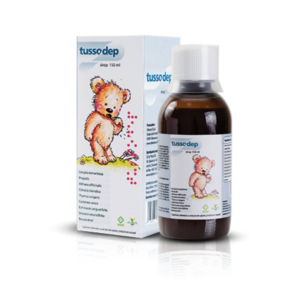 Tussodep sirop de tuse pentru copii, 150ml, Dr. Phyto