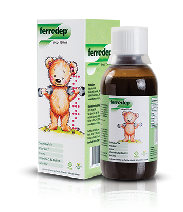 Sirop pentru copii Ferrodep, 150ml, Dr. Phyto