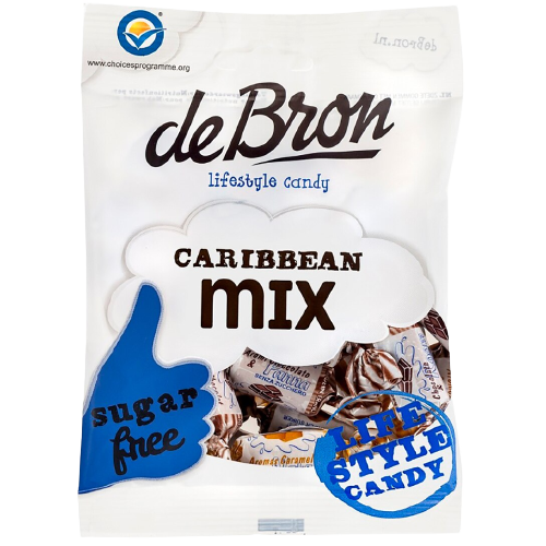 Caramele moi cu aroma de cafea si caramel, 90g, Debron