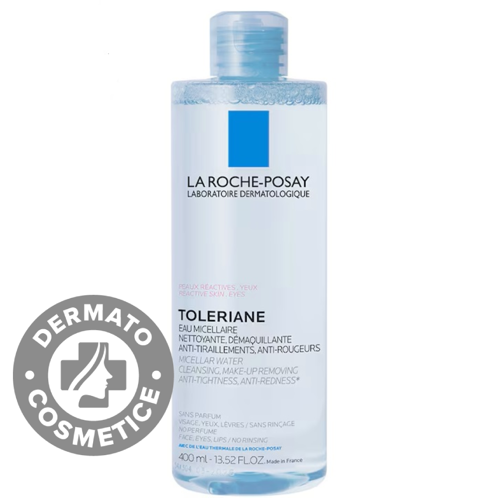 Apa micelara pentru demachiere piele reactiva fata si ochi, 400ml, La Roche-Posay