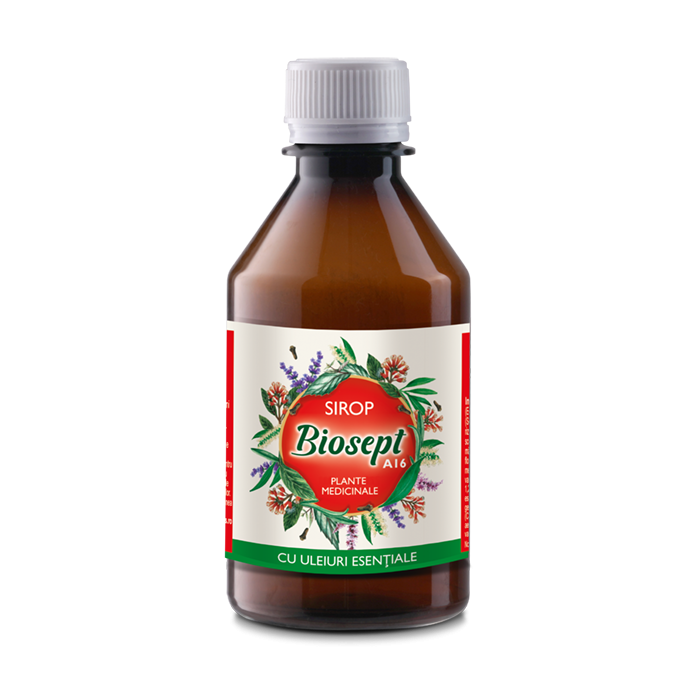 Sirop Biosept, 250ml, Fares