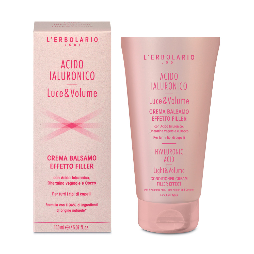 L'Erbolario Balsam de par cu acid hialuronic, 150ml