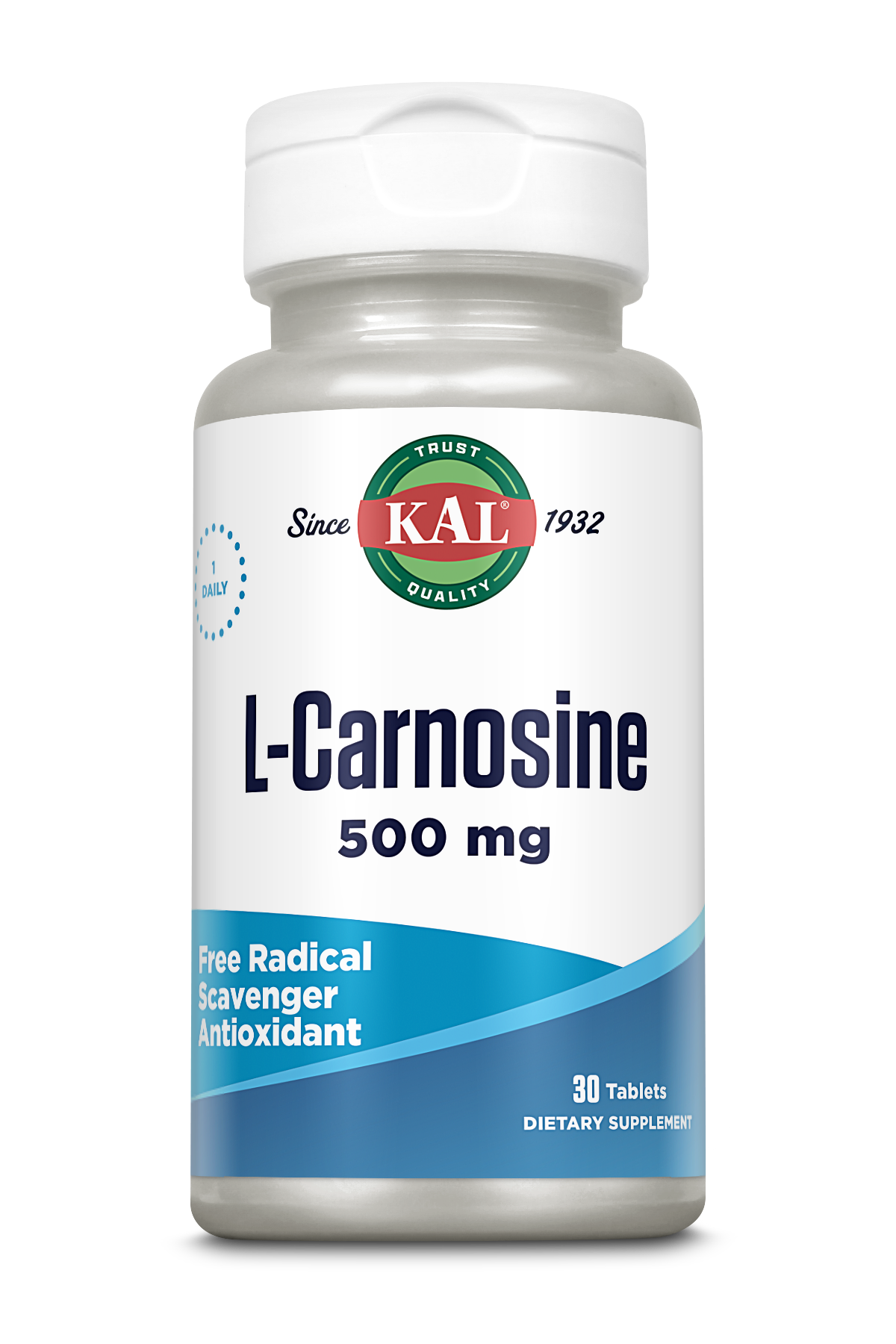 L-Carnosine 500 mg KAL, 30 tablete, Secom