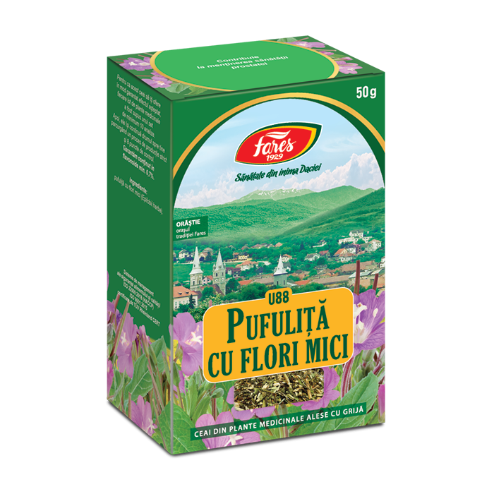 Ceai pufulita cu flori mici, 50g, Fares
