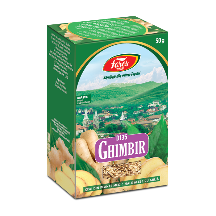 Ceai de ghimbir, 50g, Fares