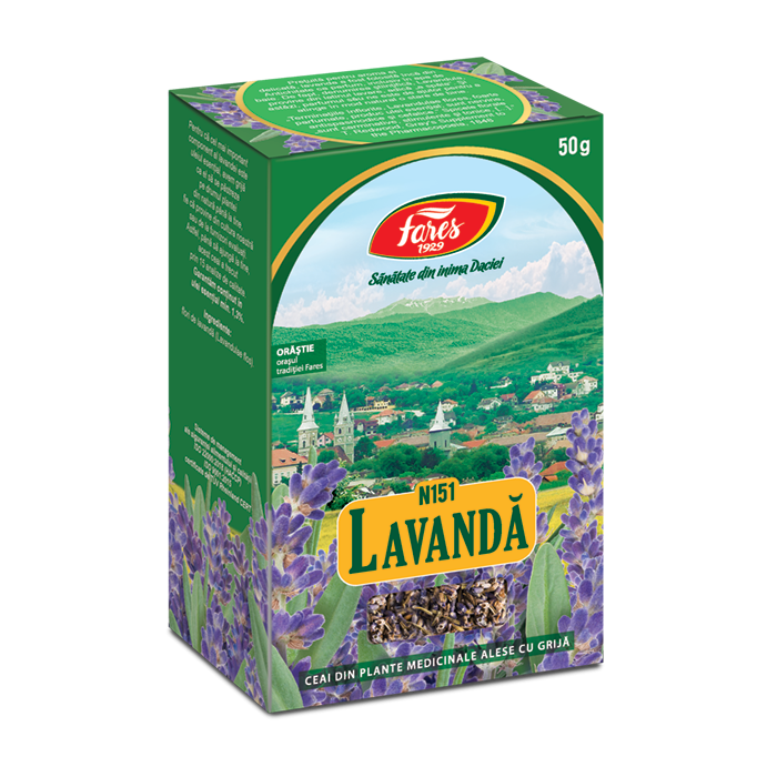 Ceai de lavanda, 50g, Fares