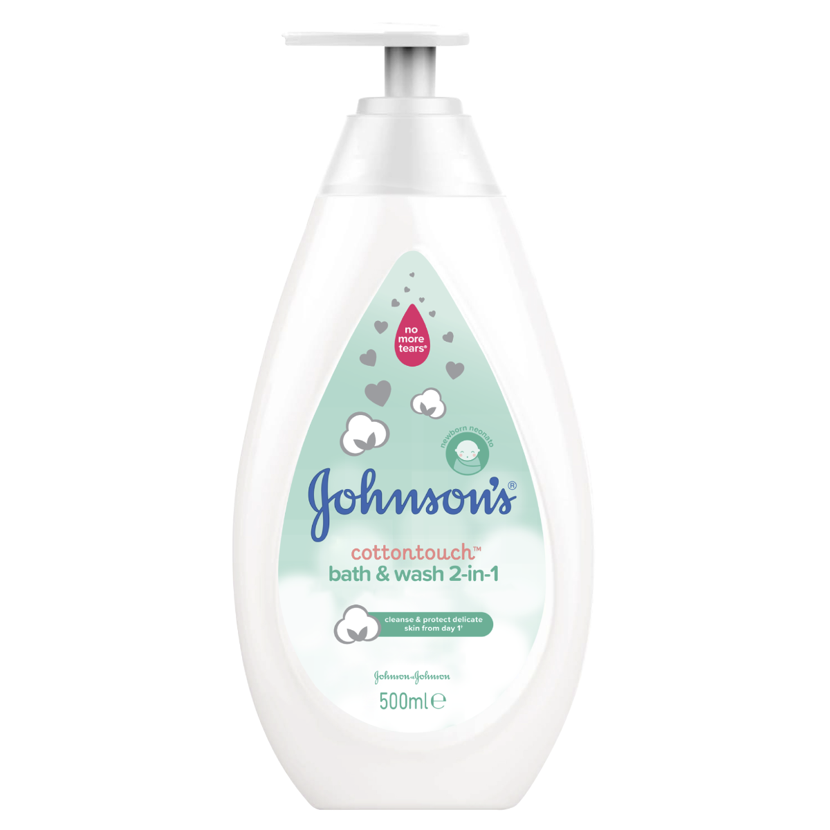 Lotiune pentru spalare Cotton Touch, 500 ml, Johnson&Johnson