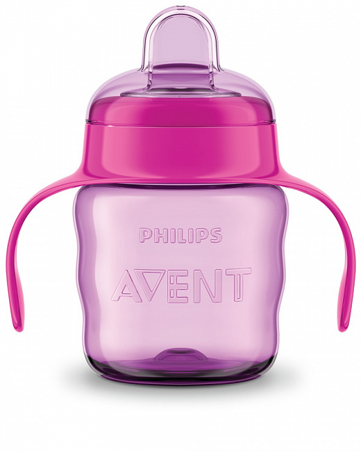 Cana cu tetina de formare pentru +6 luni SCF551/03, 200 ml, Philips Avent